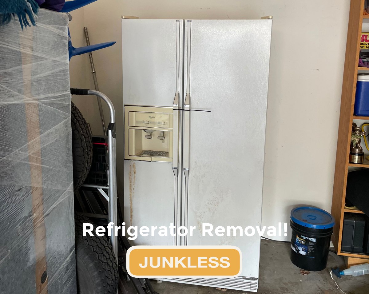 Live Junkless will help remove your old fridge in no time! Live Junkless